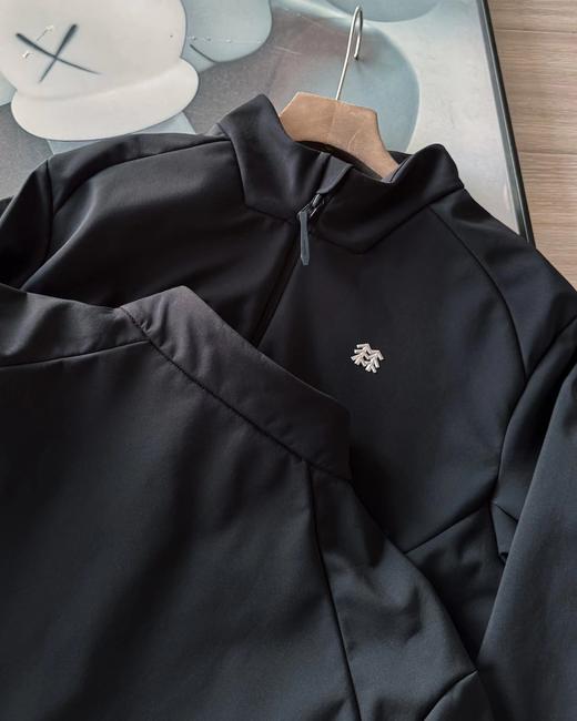 F010428防风防泼水加绒底衬复合立领软壳夹克外套 商品图9