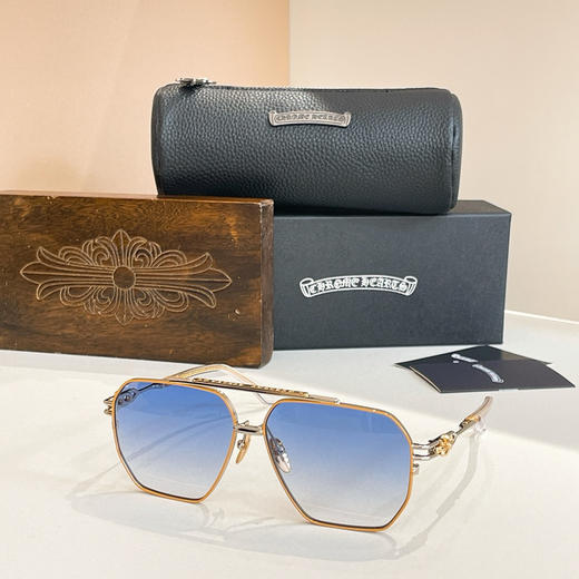 秋冬特惠💰390 克罗心眼镜 太阳镜 MODEL: RIPPING SIZE: 61口13-145 配送镜布～～ 商品图2