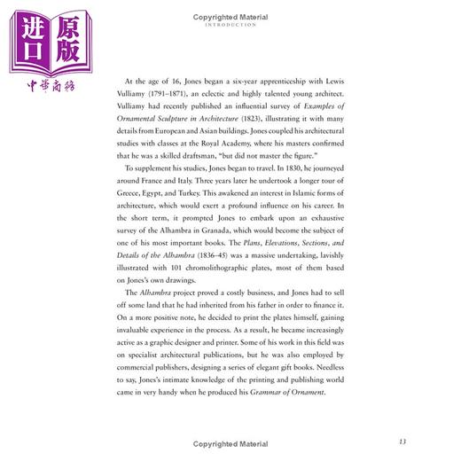 【中商原版】The Grammar of Ornament 进口艺术 装饰的法则 Princeton University 商品图2