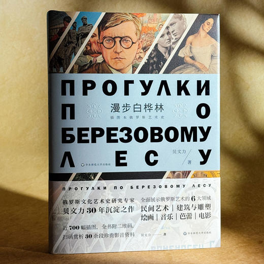 漫步白桦林 插图本俄罗斯艺术史 精装 俄罗斯文化艺术史研究专家贝文力 商品图1