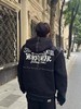 F010435刺绣字母口袋拉链连帽美式复古夹克棉外套 商品缩略图8