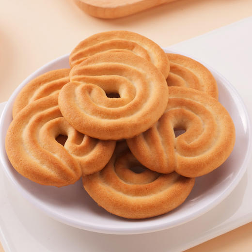 【自营】  刻凡 网红休闲食品丹麦曲奇饼干1000g 商品图4