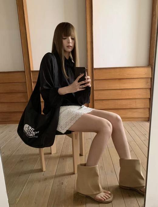 纯元！韩国订单北m大logo斜挎包大容量hobo！ 商品图2