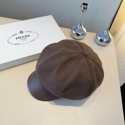 秋冬特惠💰170 普拉达新款鸭舌画家帽，秋冬款，头围57cm 商品图2