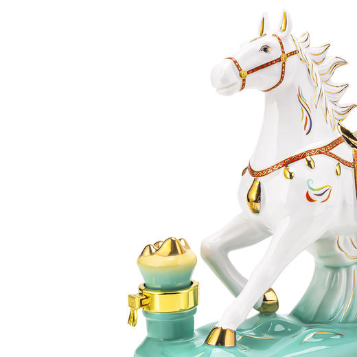 洋河 金马奔腾 马年生肖酒 68度 1L 商品图2