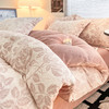 三泰龙 A类牛奶绒床上四件套冬季雕花保暖厚被套床单 商品缩略图0