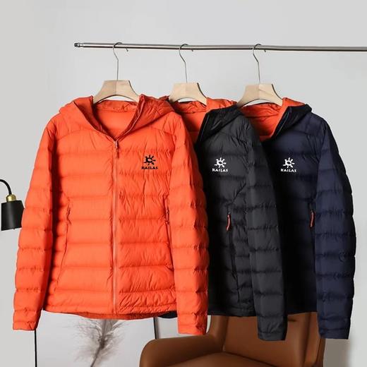 F010431冬季新款连帽排骨型保暖羽绒服夹克 商品图0