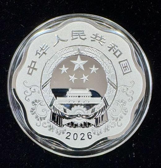 【新发行】2026丙牛马年生肖彩色梅花金银币 商品图5