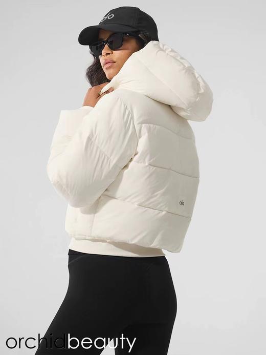 F010426泡芙羽绒服连帽短款羽绒服连帽暖乎乎外套 商品图4