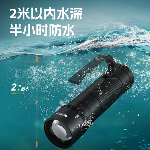 佳钓尼4光源激光镭射炮防水长续航夜钓灯大功率远射户外光钓鱼灯 商品图3