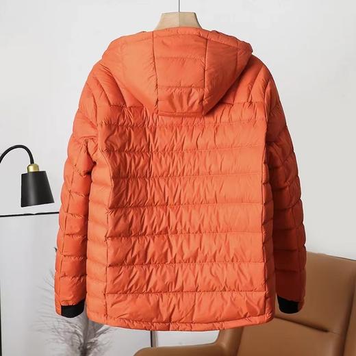 F010431冬季新款连帽排骨型保暖羽绒服夹克 商品图7
