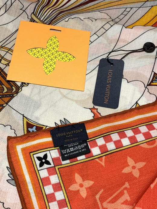 秋冬特惠💰450 LV围巾 LV x TM 披肩【丝绒双面同色披肩】 商品图5