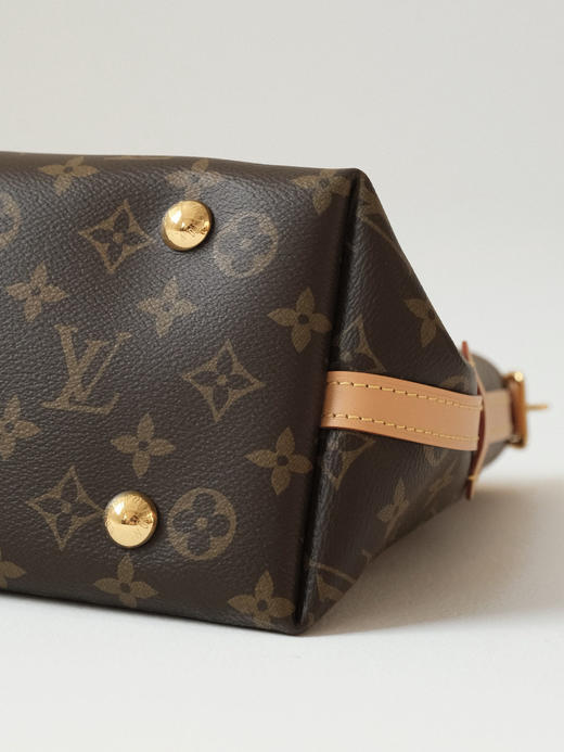 驴家 小号和中号Carryall PM经典老花满印 涂层帆布拼牛皮饰边 子母包手提单肩包 女款 棕色（DG*MM） 商品图8