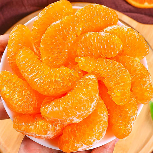 南瓜柑酸甜无渣形如南瓜口感层次丰富汁水丰盈 果型漂亮肉质鲜嫩可口一吃就上瘾 商品图2