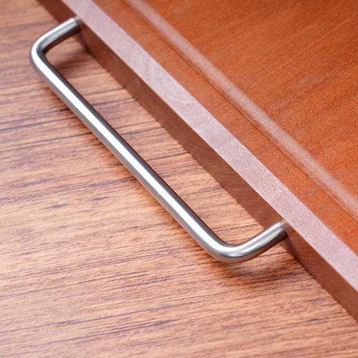 【原木整切】双枪 乌檀木整木砧板升级版+400*300*25mm 一块装 整板整切无缝板面 商品图3