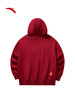 安踏好事发生加绒连帽卫衣女新年款红色保暖运动上衣162618706S 商品缩略图3