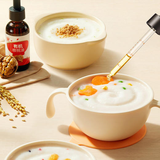 秋田满满有机婴幼儿维C加铁益生菌胚芽米粉(DHA+ARA)258g 商品图1