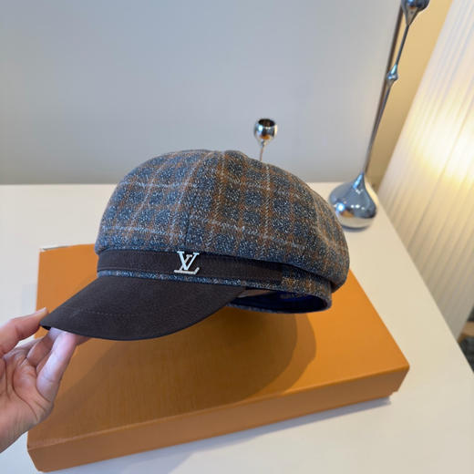 秋冬特惠💰170 LV路易斯新款鸭舌军帽，高级定制，头围57cm 商品图4