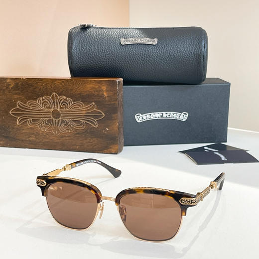 秋冬特惠💰430 克罗心眼镜 太阳镜 MODEL: VERTICAL SMILE II SIZE: 54口18-146 钛～～ 商品图4