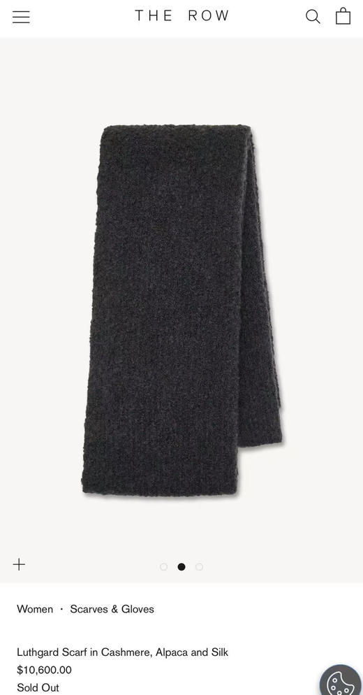 The Row 纯原围巾 商品图1