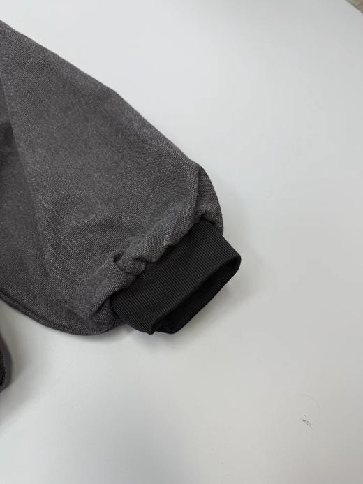 F010434冬季水洗做旧座山雕情侣款款连帽棉服外套 商品图8