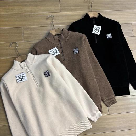 F010420一体绒水貂绒针织外套新款男士上衣毛衣 商品图1