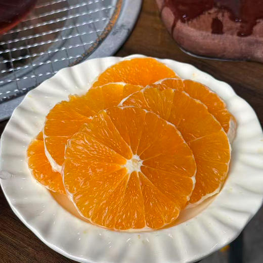 【买5斤送2斤】新鲜水果 橙香浓郁 九月红脐橙大果70mm-75mm 5斤装（十堰主城区包邮） 商品图4