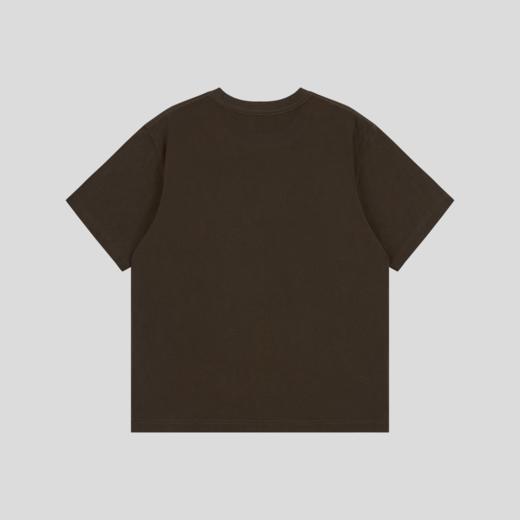 GOODBAI 新款oversize时尚圆领涂鸦贴布绣短袖T恤男女同款 商品图4