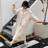 2025秋冬新款羊羔绒家居服大睡袍 带帽子宽松加厚保暖治愈系可外穿 商品缩略图1