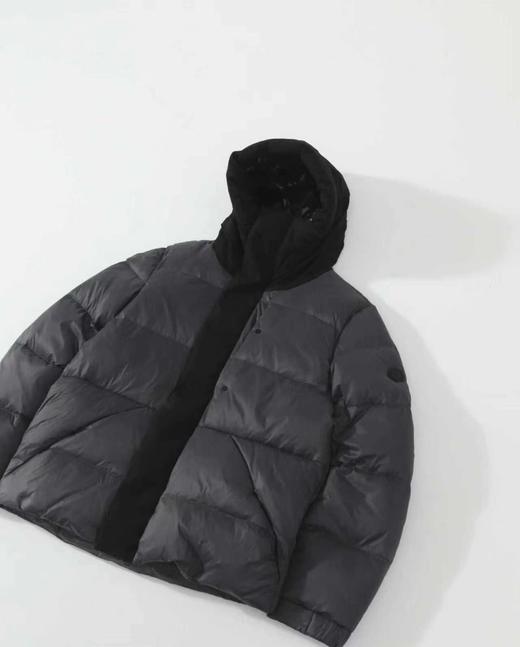 F010408黑武士三色短款羽绒服浮雕门禁羽绒服面包服 商品图8