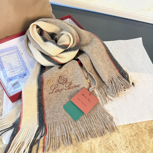 秋冬特惠💰300 诺悠翩雅秋冬新品羊毛针织围巾 商品图4