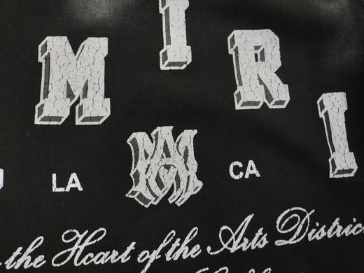 中性款做旧印花纯棉毛圈卫衣he 商品图2