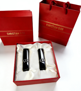 【专柜版】迪奥口红新年双支礼盒999丝绒+720丝绒   ZI