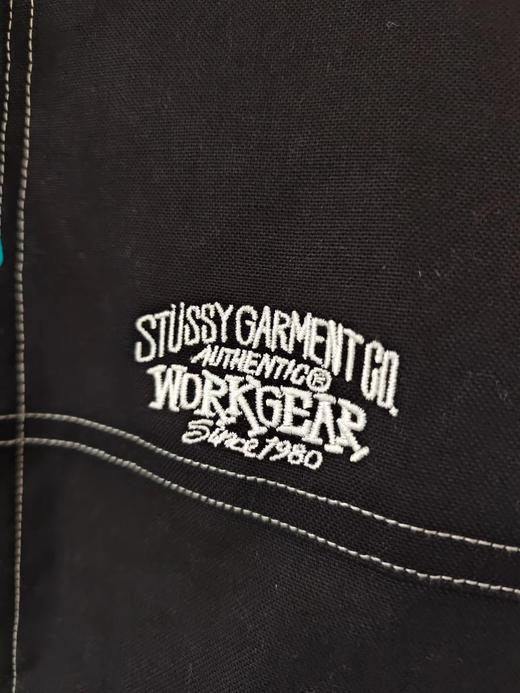 F010435刺绣字母口袋拉链连帽美式复古夹克棉外套 商品图13