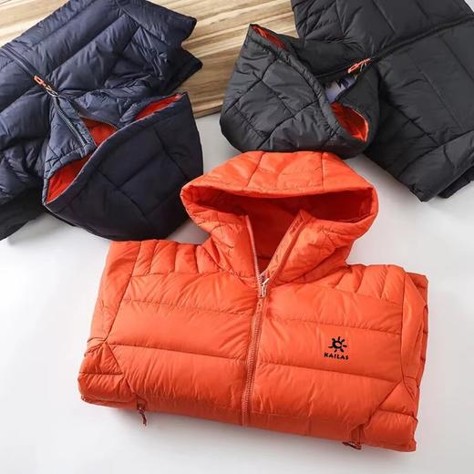F010431冬季新款连帽排骨型保暖羽绒服夹克 商品图3