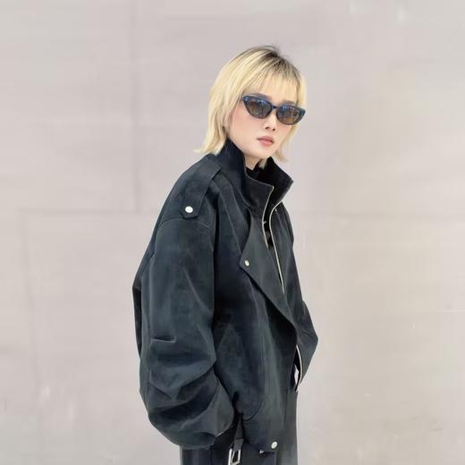 NC立领麂皮松紧摆外套51028冬季132704027001 商品图4