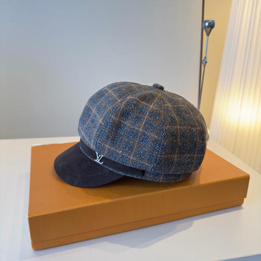 秋冬特惠💰170 LV路易斯新款鸭舌军帽，高级定制，头围57cm 商品图3