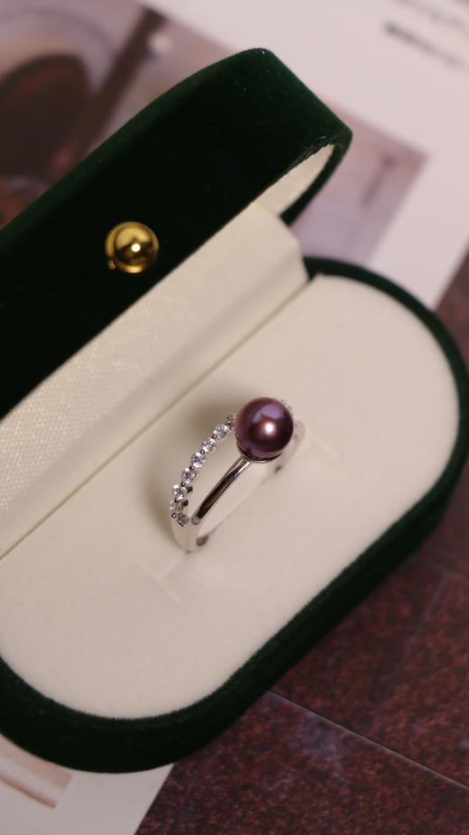 戒指合集 925银 ji光 近圆 微微瑕 商品图7