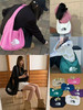 纯元！韩国订单北m大logo斜挎包大容量hobo！ 商品缩略图0