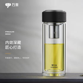 万象双层玻璃杯HBC1168-255ML