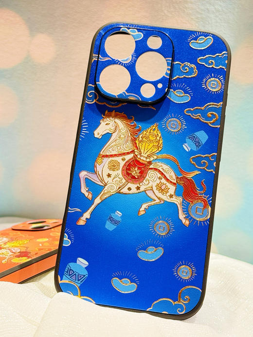 新品七宝手机壳之骏马宝新年礼物订制款手机壳下单前咨询客服 商品图2