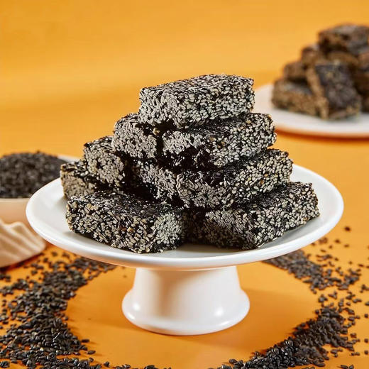 【2份减10元】无糖黑芝麻酥 钙含量是牛奶的9倍 且含铁锌硒 无添加 美味又健康 128克/袋 商品图4