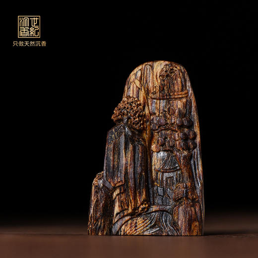 日照松金 | 天然芽庄白奇楠雕件 沉水级 1.9克 SP12345 商品图0