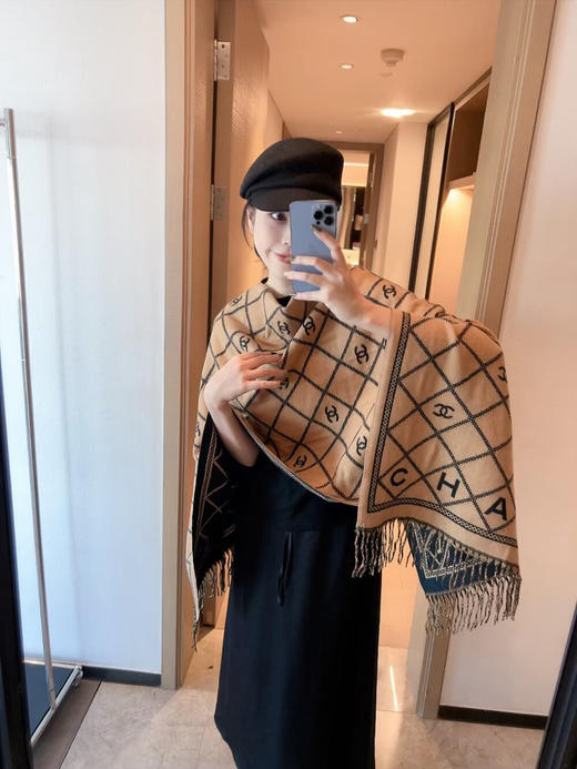 秋冬特惠💰150 香奈儿围巾 低调高奢 无论在哪种场合，都能变得高雅有品 商品图7