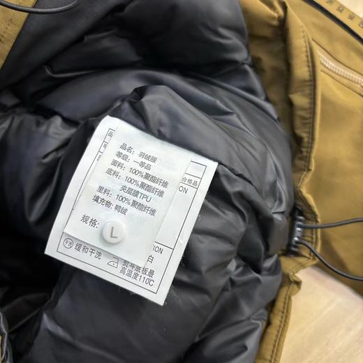 F010421新款户外白鸭绒短款轻量连帽工装羽绒服 商品图7