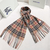 秋冬特惠💰250 巴宝莉围巾 上新 新年红提前来啦！经典羊毛格子围巾 商品缩略图7
