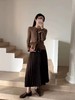 F010406冬季星闪亮片羊毛百褶裙大摆A字半身裙 商品缩略图10