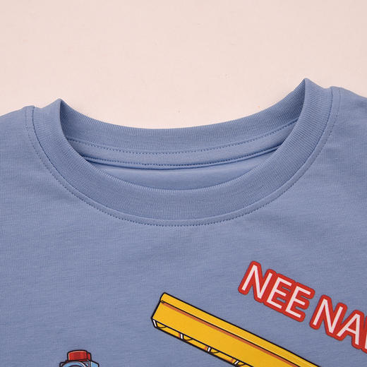 棉果果× LEGO男童夏季凉感短袖氨棉汗布纯棉短袖T恤L212140226392 商品图3