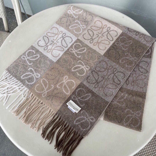 秋冬特惠💰150 罗意威围巾【漸變棋盤格】 商品图1