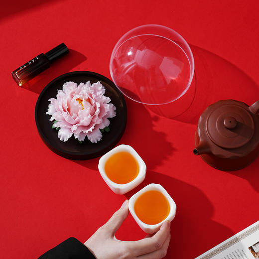 【套盒系列】岚屿手捏瓷花香薰/茶具/化妆盒套盒系列 商品图6
